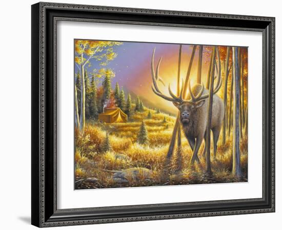 That One Moment-Chuck Black-Framed Giclee Print