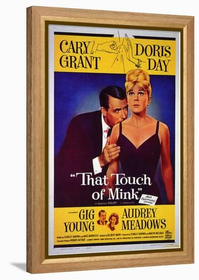 That Touch of Mink, 1962-null-Framed Stretched Canvas