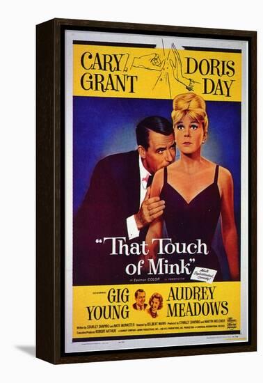 That Touch of Mink, 1962-null-Framed Stretched Canvas