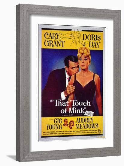 That Touch of Mink, 1962-null-Framed Art Print