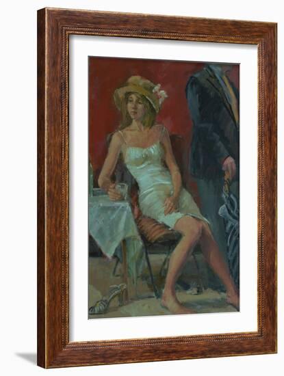 That Was a Lovely Lunch, 2008-Pat Maclaurin-Framed Giclee Print