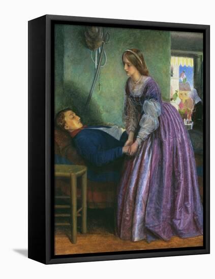 That Was a Piedmontese ...-Arthur Hughes-Framed Premier Image Canvas