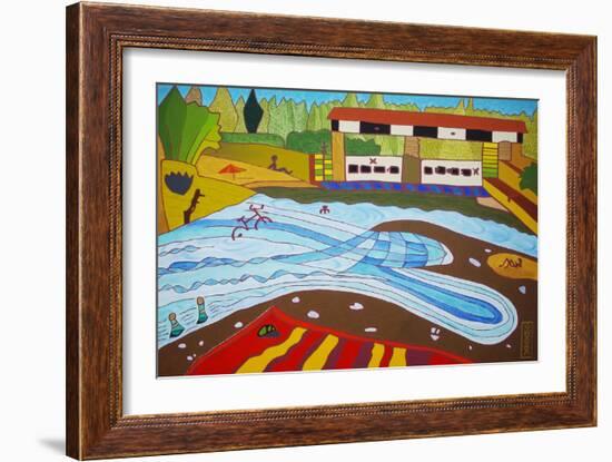 That was now this is then, 2001-Timothy Nathan Joel-Framed Giclee Print