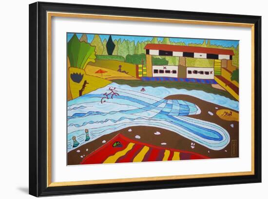 That was now this is then, 2001-Timothy Nathan Joel-Framed Giclee Print