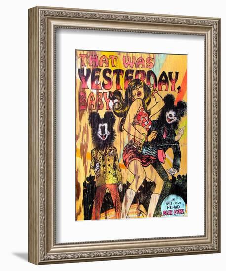 That Was Yesterday Baby-Shark Toof-Framed Premium Giclee Print