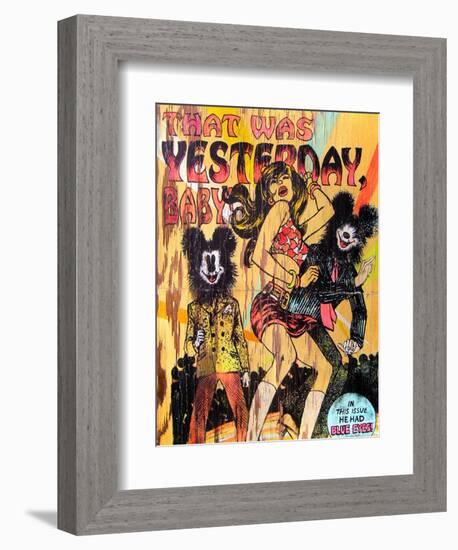 That Was Yesterday Baby-Shark Toof-Framed Premium Giclee Print