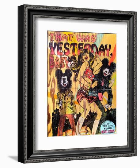 That Was Yesterday Baby-Shark Toof-Framed Premium Giclee Print