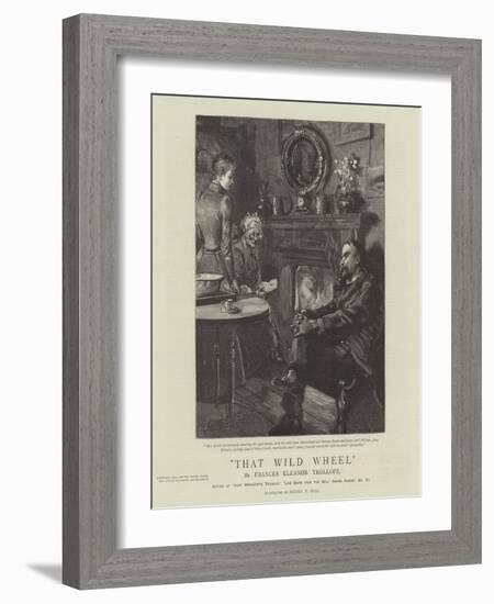 That Wild Wheel-Sydney Prior Hall-Framed Giclee Print