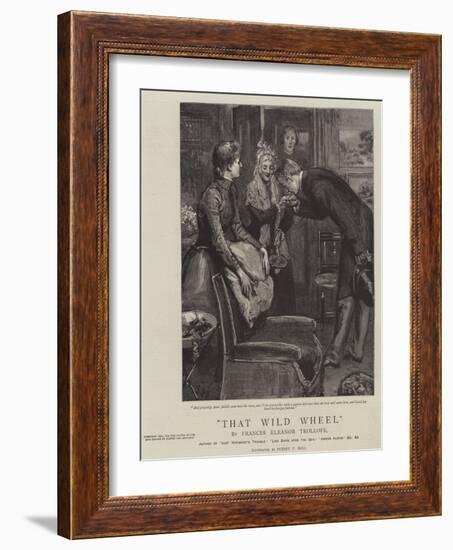 That Wild Wheel-Sydney Prior Hall-Framed Giclee Print