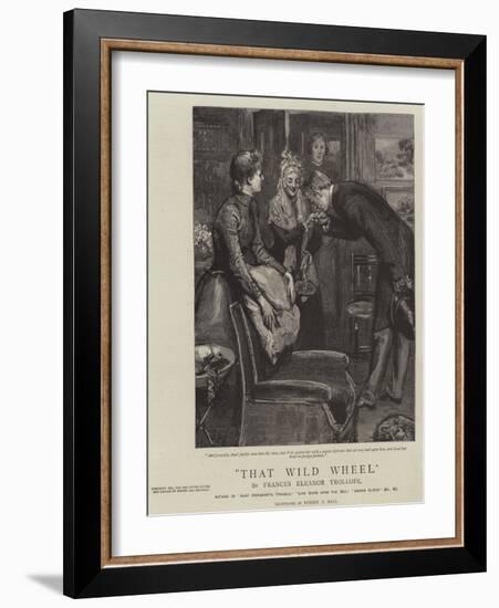 That Wild Wheel-Sydney Prior Hall-Framed Giclee Print