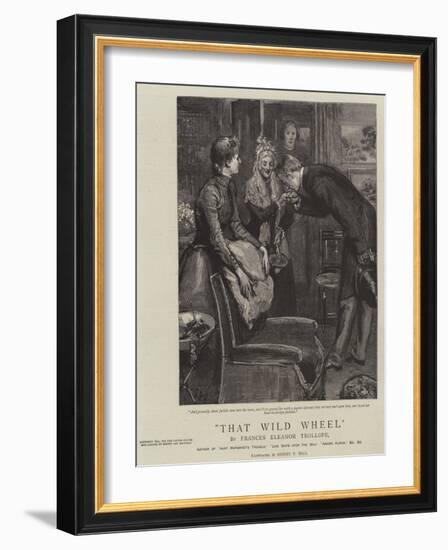 That Wild Wheel-Sydney Prior Hall-Framed Giclee Print