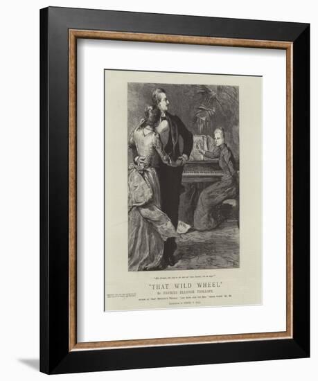 That Wild Wheel-Sydney Prior Hall-Framed Giclee Print