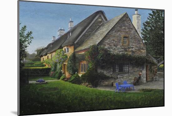 Thatched Cottage, Great Tew, 2014-Trevor Neal-Mounted Giclee Print