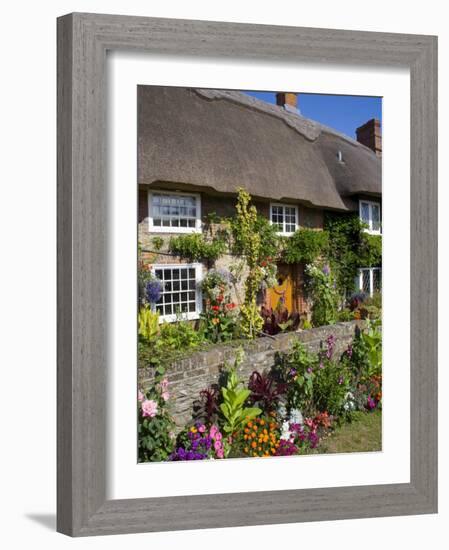 Thatched Cottage, Selsey, Sussex, England, United Kingdom-Charles Bowman-Framed Photographic Print