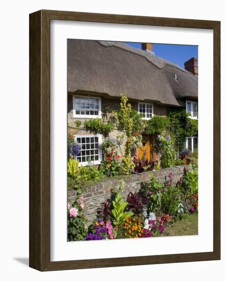 Thatched Cottage, Selsey, Sussex, England, United Kingdom-Charles Bowman-Framed Photographic Print