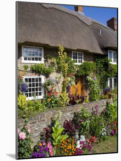 Thatched Cottage, Selsey, Sussex, England, United Kingdom-Charles Bowman-Mounted Photographic Print