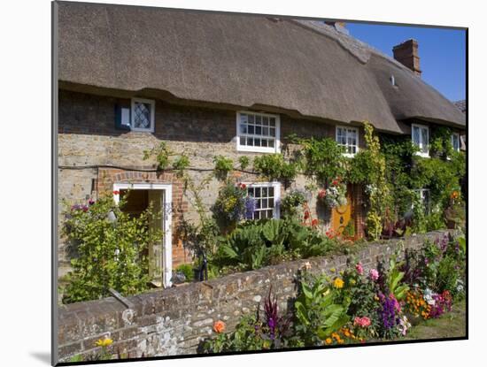 Thatched Cottage, Selsey, Sussex, England, United Kingdom-Charles Bowman-Mounted Photographic Print