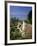 Thatched Cottages at Selworthy Green, with Exmoor Beyond, Somerset, England, United Kingdom-Chris Nicholson-Framed Photographic Print