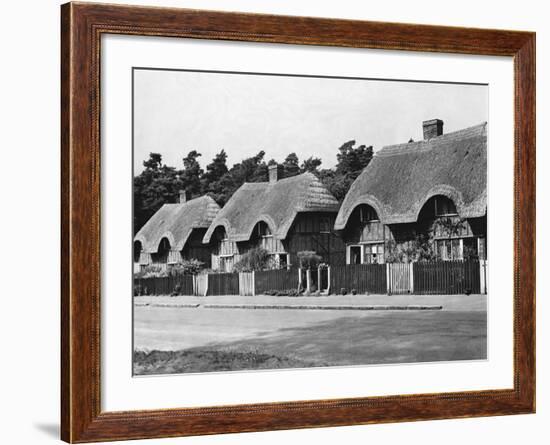 Thatched Cottages in Ampthill-null-Framed Photographic Print