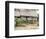 Thatched Homes Along the River, Javari River, Amazon Basin Rainforest, Peru, South America-Alison Wright-Framed Photographic Print