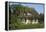 Thatched-Roof House Captain's House with Garden in Born on the Darss Peninsula-Uwe Steffens-Framed Premier Image Canvas