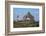 Thatched Roof House in the 'Kersig-Siedlung' of Hšrnum in Front of the Lighthouse-Uwe Steffens-Framed Photographic Print