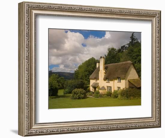 Thatched Roof House near Selworthy, Somerset-Bob Krist-Framed Photographic Print