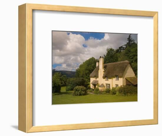 Thatched Roof House near Selworthy, Somerset-Bob Krist-Framed Photographic Print