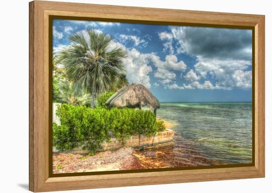 Thatched Roof-Robert Goldwitz-Framed Premier Image Canvas