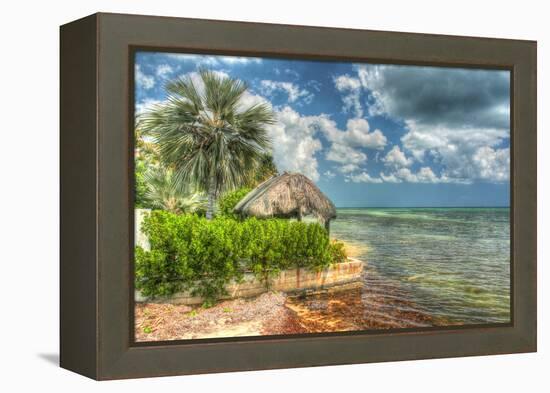 Thatched Roof-Robert Goldwitz-Framed Premier Image Canvas