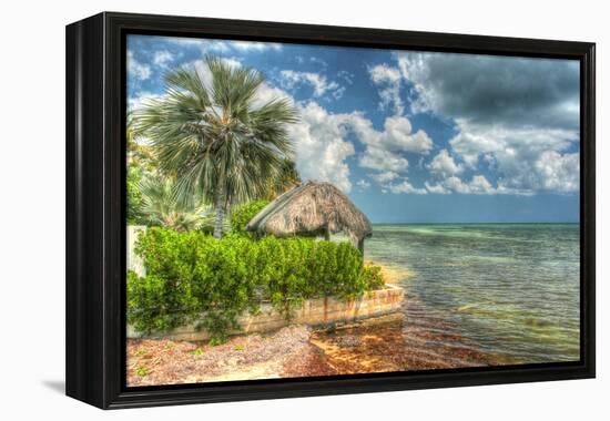 Thatched Roof-Robert Goldwitz-Framed Premier Image Canvas