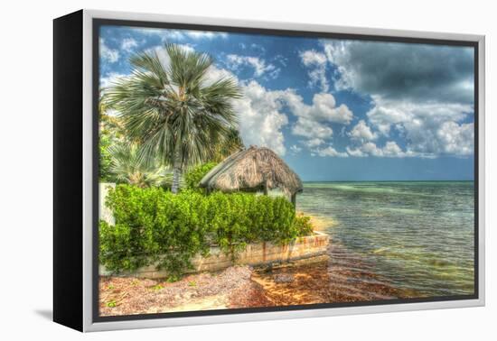 Thatched Roof-Robert Goldwitz-Framed Premier Image Canvas