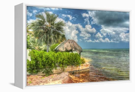 Thatched Roof-Robert Goldwitz-Framed Premier Image Canvas