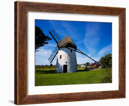 Thatched Windmill, Tacumshane, County Wexford, Ireland-null-Framed Photographic Print