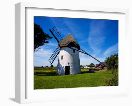 Thatched Windmill, Tacumshane, County Wexford, Ireland-null-Framed Photographic Print