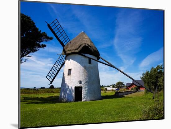 Thatched Windmill, Tacumshane, County Wexford, Ireland-null-Mounted Photographic Print