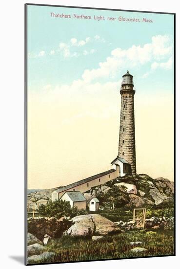 Thatchers Lighthouse, Gloucester-null-Mounted Art Print