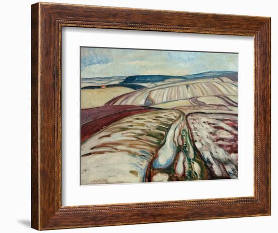 Thaw, 1906-Edvard Munch-Framed Giclee Print