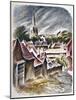 Thaxted Church, c.1951-Isabel Alexander-Mounted Giclee Print