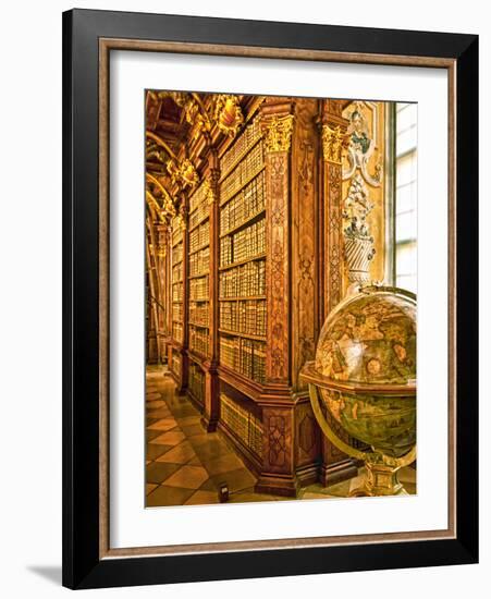 The 1,000 Year Old Melk Abbey Alongside the Danube River, Melk, Austria-Richard Duval-Framed Photographic Print