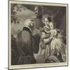 The 1 May 1851, the Duke of Wellington and His Godson Prince Arthur-null-Mounted Giclee Print