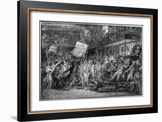 The 10th August 1792-Francois Gerard-Framed Giclee Print