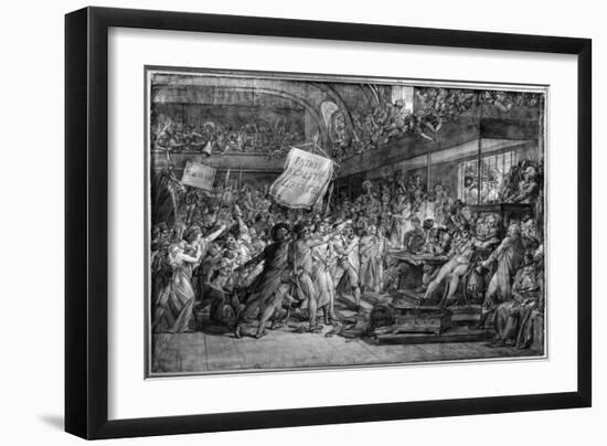 The 10th August 1792-Francois Gerard-Framed Giclee Print