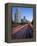 The 110 Harbour Freeway and Downtown Los Angeles Skyline, California, United States of America, Nor-Gavin Hellier-Framed Premier Image Canvas