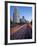 The 110 Harbour Freeway and Downtown Los Angeles Skyline, California, United States of America, Nor-Gavin Hellier-Framed Photographic Print