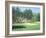 The 11th At Augusta-White Dogwood-Bernard Willington-Framed Art Print