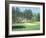 The 11th At Augusta-White Dogwood-Bernard Willington-Framed Art Print