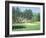 The 11th At Augusta-White Dogwood-Bernard Willington-Framed Art Print