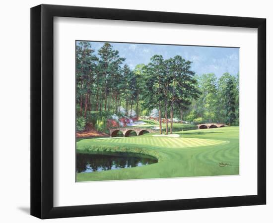 The 11th At Augusta-White Dogwood-Bernard Willington-Framed Premium Giclee Print