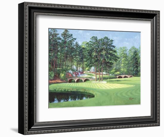 The 11th At Augusta-White Dogwood-Bernard Willington-Framed Premium Giclee Print